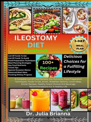 cover image of ILEOSTOMY DIET COOKBOOK
